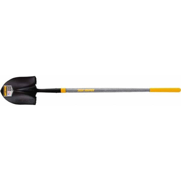 Digging Shovel: Steel, Round, 10.625" Blade Length