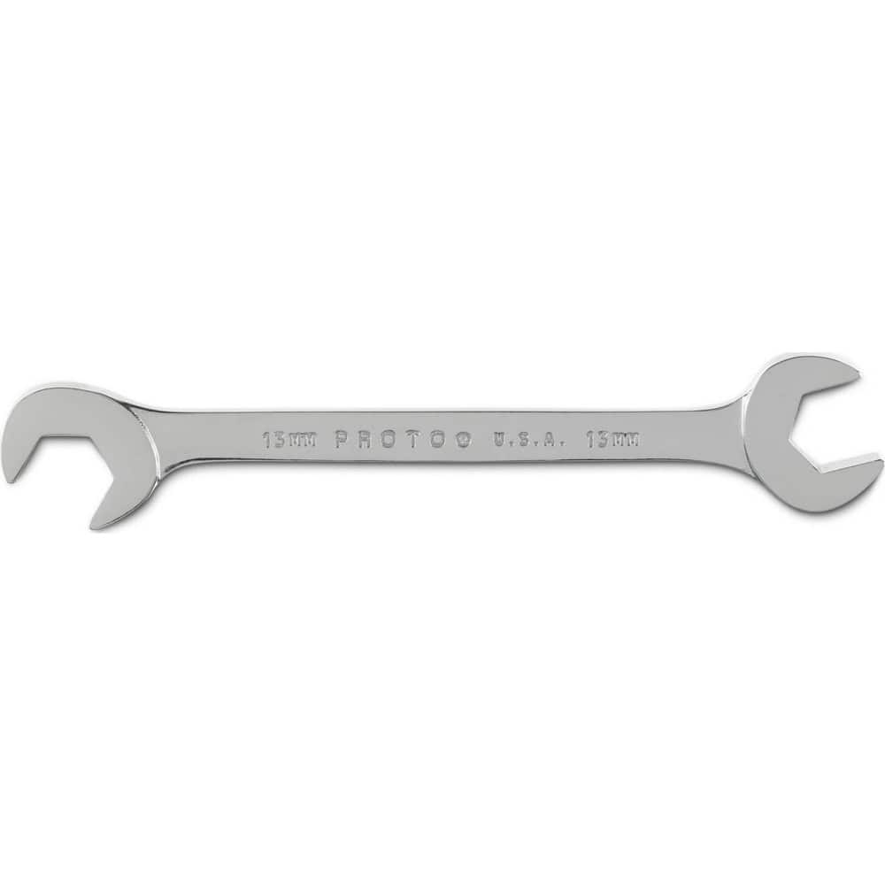 Open End Wrench: Double End Head, 13 mm, Double Ended