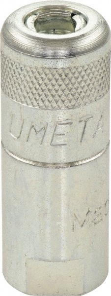 Umeta 1 1 2 Long 1 8 Thread Zinc Plated Steel Grease Gun Coupler Msc Industrial Supply