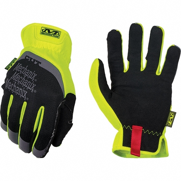 U-520003- ELITE (CUT A4) 13 Gauge Yellow Cut Resistant Yarn Gloves