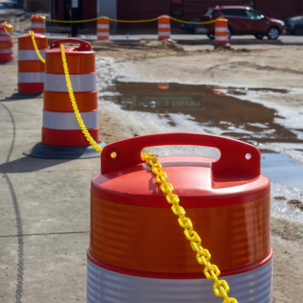 Xpress SAFETY - Barrier Rope & Chain: Type: Barrier Chain; Snap End ...