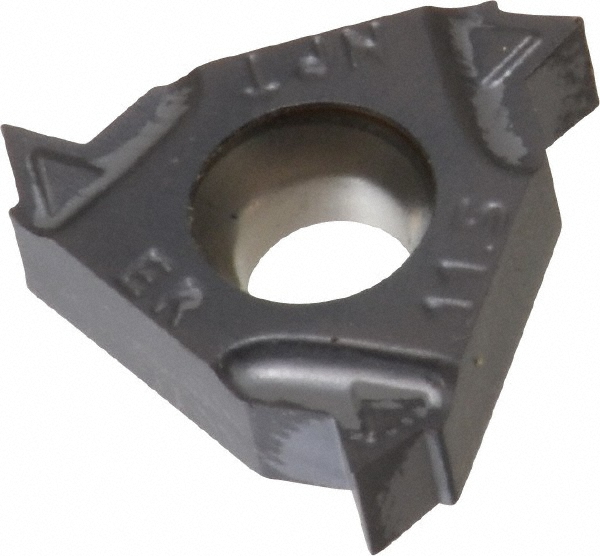 Laydown Threading Insert 16ERM 11.5 NPT IC908, Solid Carbide TiAlN