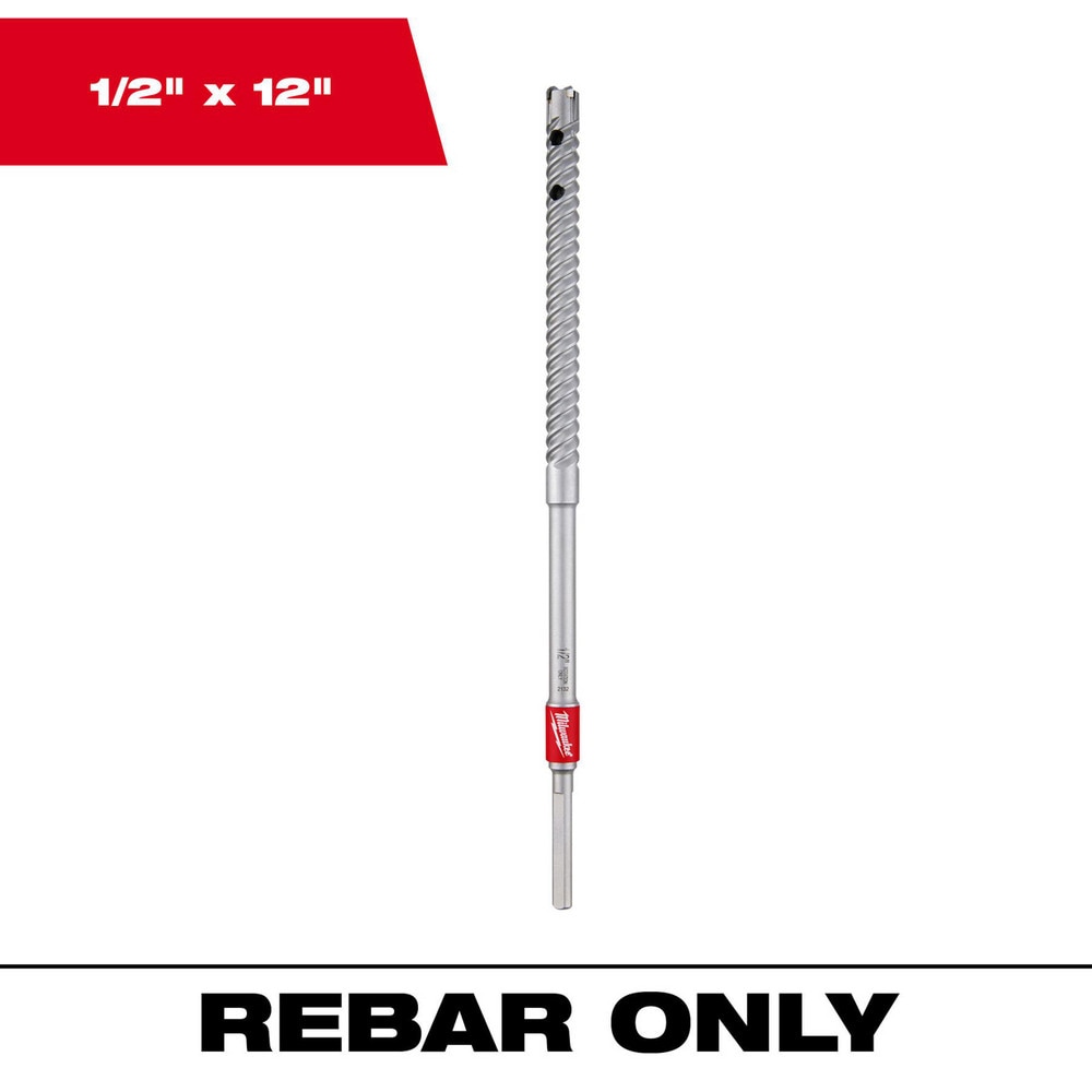 Rebar Cutter Drill Bits; Overall Length: 12.00 ; Shank Diameter: 0.5000