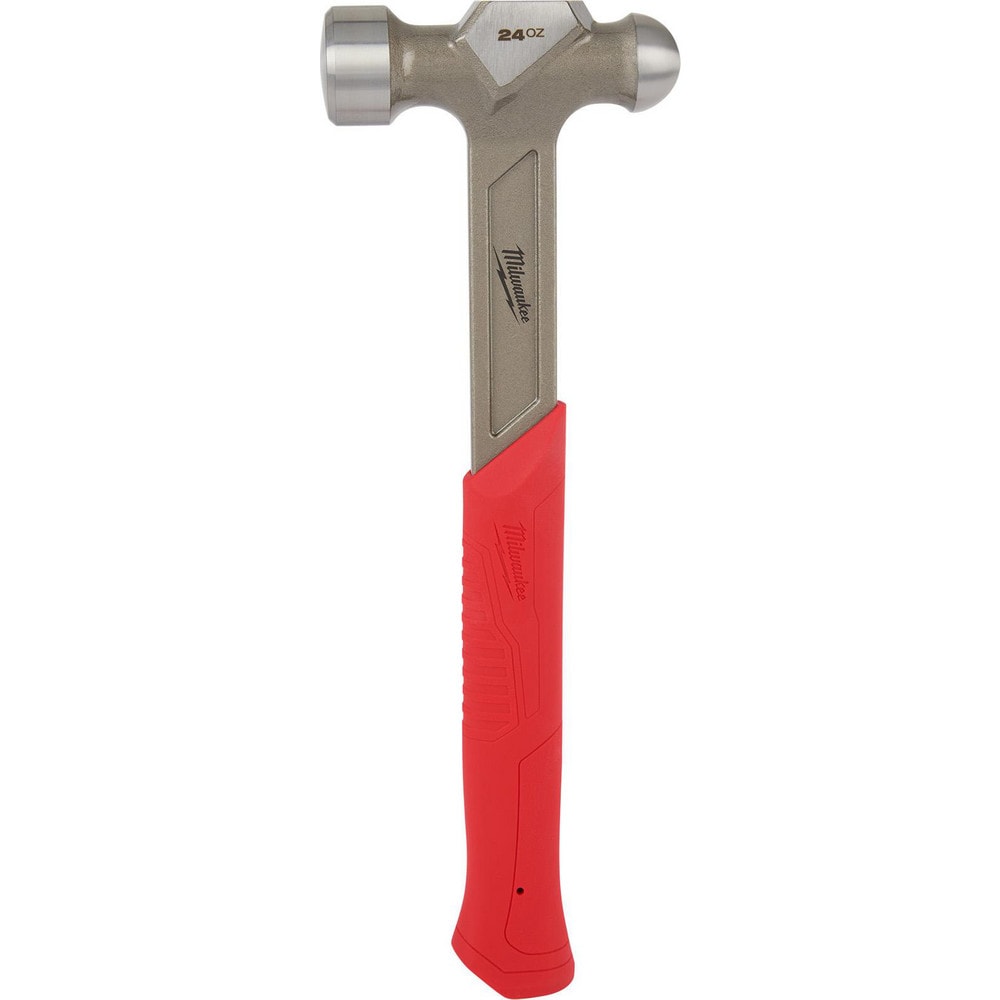 Ball Pein & Cross Pein Hammers; Head Weight (Oz): 24 ; Handle Material: Steel ; Head Material: Steel ; Handle Length (Decimal Inch): 12 ; Overall Length (Decimal Inch): 13.9200 ; Head Length (Decimal Inch): 1.6000