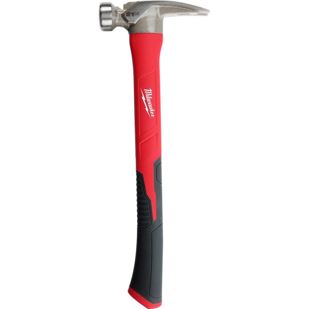 Nail & Framing Hammers; Claw Style: Straight ; Head Weight (Oz): 21 ; Handle Material: Fiberglass ; Face Surface: Milled ; Overall Length (Inch): 15.90 ; Head Material: Forged Steel