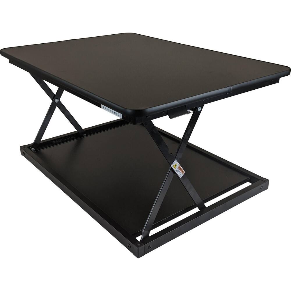 Sit-to-Stand Table Desk: Black