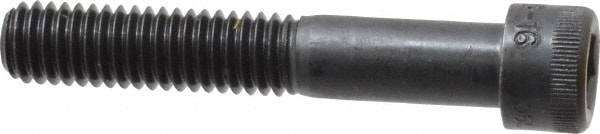 Made in USA 37C225KCS/P Low Head Socket Cap Screw: 3/8-16, 2-1/4" Length Under Head, Socket Cap Head, Hex Socket Drive, Alloy Steel, Black Oxide Finish Image