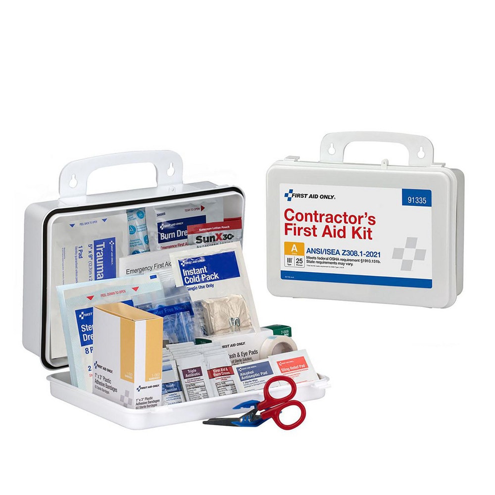 First Aid Only - 130 Piece, 25 People, Industrial First Aid | MSC ...