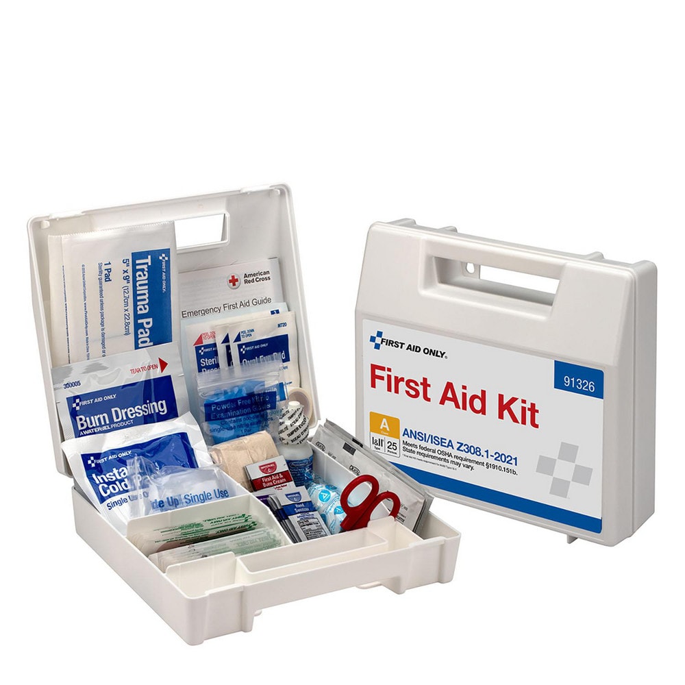 First Aid Only - 94 Piece, 25 People, Industrial First Aid | MSC ...