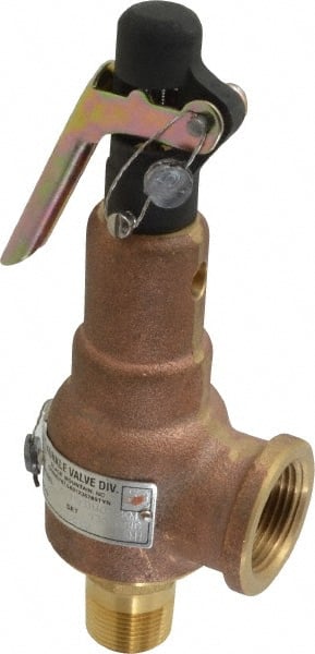 Midwest Control 6010ED-135 ASME Safety Relief Valve: 3/4" Inlet, 567 CFM, 135 Max psi 