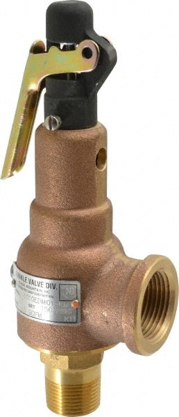 Midwest Control 6010ED-150 ASME Safety Relief Valve: 3/4" Inlet, 625 CFM, 150 Max psi 