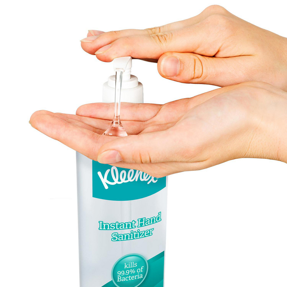Kleenex - Hand Sanitizer: Gel, 8 oz, Pump Spray Bottle | MSC Direct