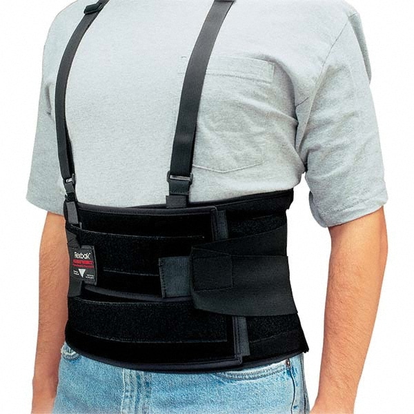 Back Support: Belt, Large, 48 to 58" Waist, 9" Belt Width