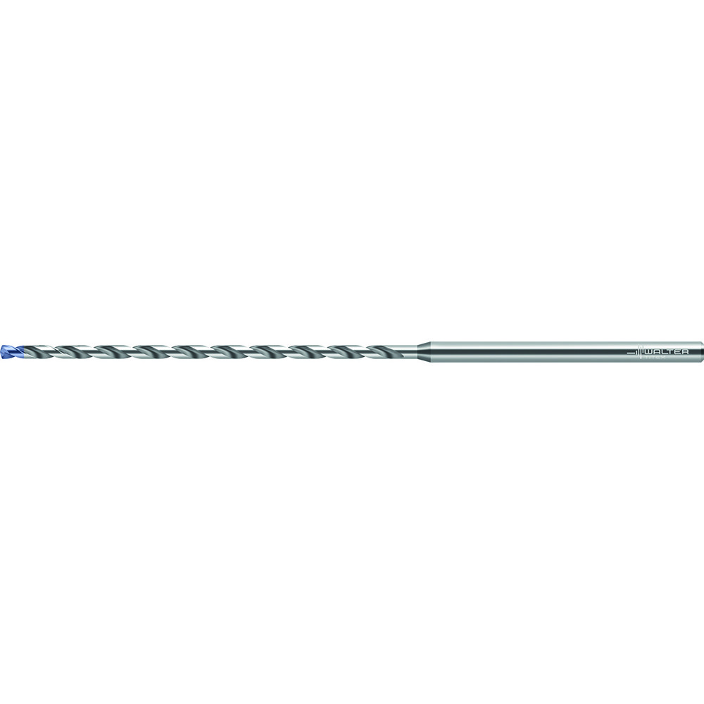 Walter-Titex | Titex Micro Drill Bit: 2.10 mm Dia, (0.0827"), 140 deg, Solid Carbide - AlCrN Coated, 101.00 mm OAL, Right Hand, Series DB133 | Part