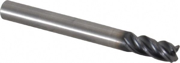 Kennametal 4046267 Corner Chamfer End Mill: 0.2362" Dia, 0.5118" LOC, 4 Flute, Solid Carbide Image