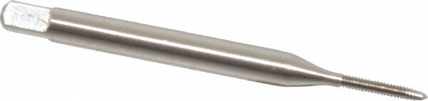 #0-80 Plug RH 2B H2 Bright High Speed Steel 2-Flute Straight Flute Hand Tap