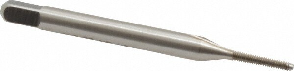 #0-80 Bottoming RH 2B H2 Bright High Speed Steel 2-Flute Straight Flute Hand Tap