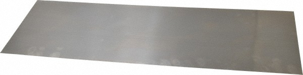Metal Shim Stock: Sheet, 0.0090" Thick, 18" Long, 6" Wide, 1008/1010 Steel