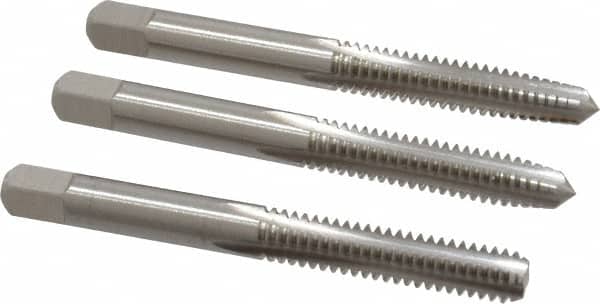 New HTD SKS2 Flutes Bottoming Taper Hand Taps Set 3Pcs/1Box inches 