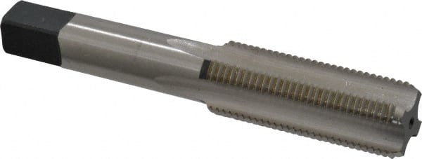 Cleveland C54819 11/16-16 Bottoming RH H3 Bright High Speed Steel 4-Flute Straight Flute Hand Tap 