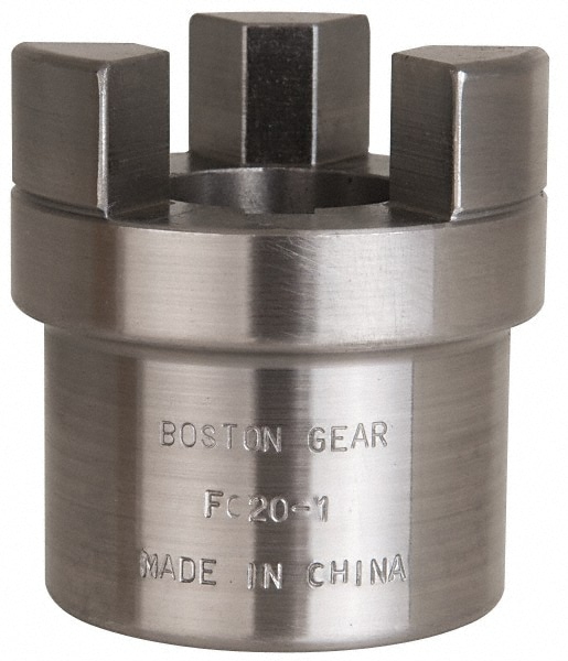 Boston Gear 8268 Flexible Coupling Half: Steel, 1" Pipe, 3.69" OAL Image