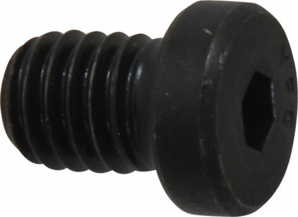 Value Collection 019247PR Low Head Socket Cap Screw: 3/8-16, 1/2" Length Under Head, Low Socket Cap Head, Hex Socket Drive, Alloy Steel, Black Oxide Finish Image
