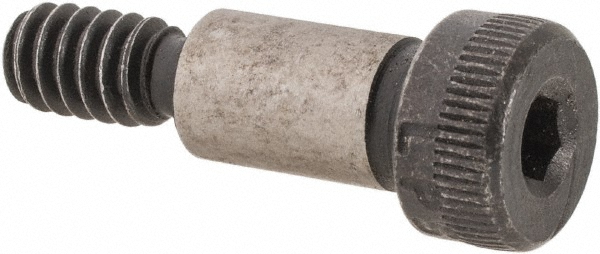 Value Collection 711008PR Shoulder Screw: 1/4" Shoulder Dia, 7/16" Shoulder Length, #10-24, 4140 Alloy Steel, Hex Socket Image