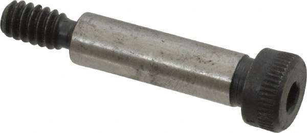 Value Collection 711010PR Shoulder Screw: 1/4" Shoulder Dia, 7/8" Shoulder Length, #10-24, 4140 Alloy Steel, Hex Socket Image