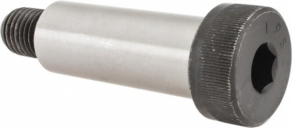 Value Collection 711209BR Shoulder Screw: 1-1/4" Shoulder Dia, 3-1/4" Shoulder Length, 7/8-9, 4140 Alloy Steel, Hex Socket Image
