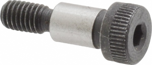Value Collection 711307PR Shoulder Screw: 1/4" Shoulder Dia, 3/8" Shoulder Length, #10-32, 4140 Alloy Steel, Hex Socket Image