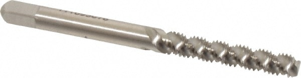 Cleveland C58547 Spiral Flute Tap: #10-32, UNF, 3 Flute, Bottoming, 2B Class of Fit, High Speed Steel, Bright/Uncoated Image