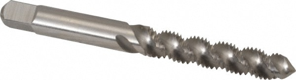 Cleveland C58564 Spiral Flute Tap: 1/4-28, UNF, 3 Flute, Plug, 3B Class of Fit, High Speed Steel, Bright/Uncoated Image