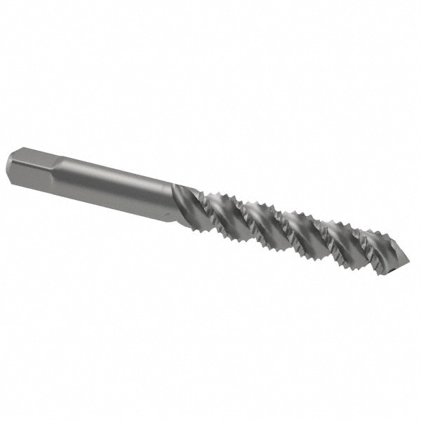 Cleveland C58570 Spiral Flute Tap: 5/16-18, UNC, 3 Flute, Plug, 3B Class of Fit, High Speed Steel, Bright/Uncoated Image