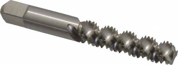 Cleveland C58582 Spiral Flute Tap: 3/8-16, UNC, 3 Flute, Bottoming, 3B Class of Fit, High Speed Steel, Bright/Uncoated Image