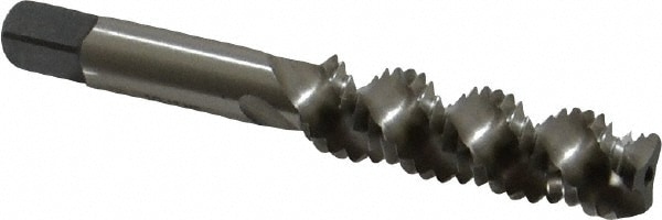 Cleveland C58614 Spiral Flute Tap: 1/2-13, UNC, 3 Flute, Bottoming, 3B Class of Fit, High Speed Steel, Bright/Uncoated Image