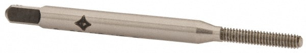 Thread Forming Tap: #2-56 UNC, 2B Class of Fit, Bottoming, High Speed Steel, Bright Finish