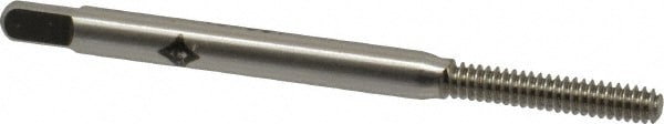 Thread Forming Tap: #4-40 UNC, 2B Class of Fit, Bottoming, High Speed Steel, Bright Finish
