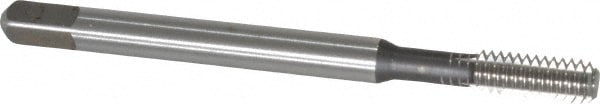 Thread Forming Tap: #8-32 UNC, Bottoming, High Speed Steel, Bright Finish