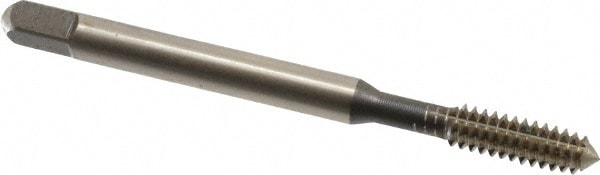 Thread Forming Tap: #10-24 UNC, Plug, High Speed Steel, Bright Finish