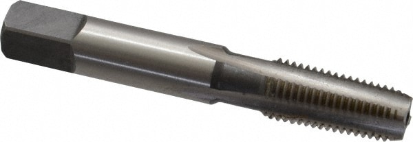 Cleveland C64036 Standard Pipe Tap: 1/16-27, NPT, 4 Flutes, High Speed Steel, Bright/Uncoated Image