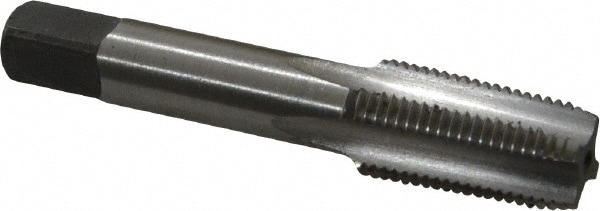 Cleveland C64037 Standard Pipe Tap: 1/8-27, NPT, 4 Flutes, High Speed Steel, Bright/Uncoated Image