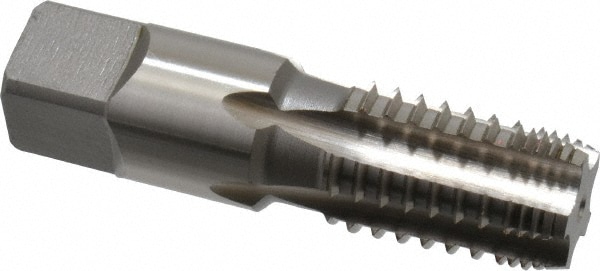 Cleveland C64100 3/8-18 NPT, 4 Flutes, Bright Finish, High Speed Steel, Interrupted Thread Pipe Tap Image