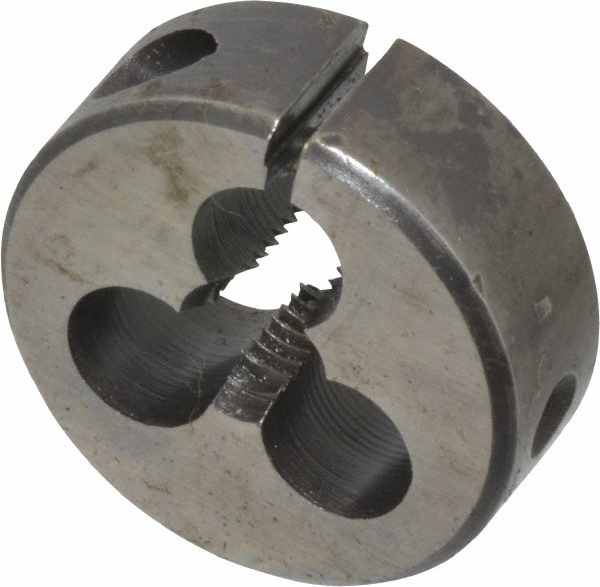 Cle-Line C65805 Round Die: 1/4-28, 3/8" OD, High Speed Steel 