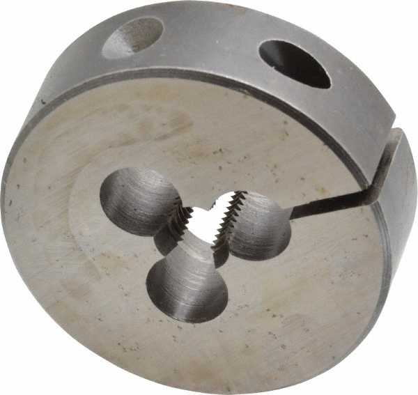 Cle-Line C65840 Round Die: 1/4-28, High Speed Steel Image