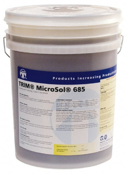 Master Fluid Solutions MS685-5G Cutting & Grinding Fluid: 5 gal Pail 