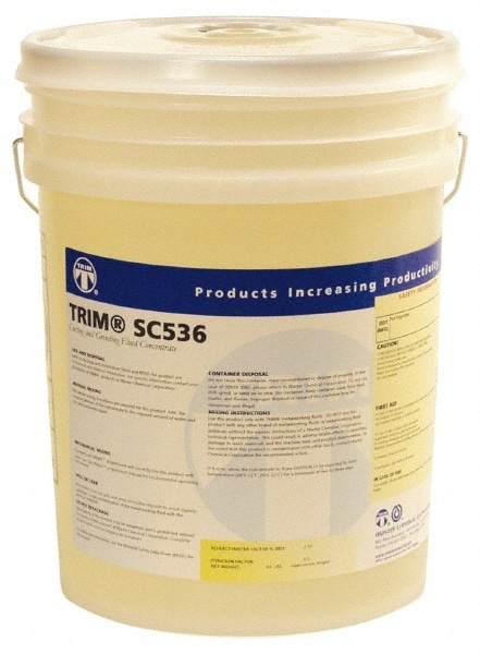 Master Fluid Solutions SC536-5G Cutting & Grinding Fluid: 5 gal Pail 