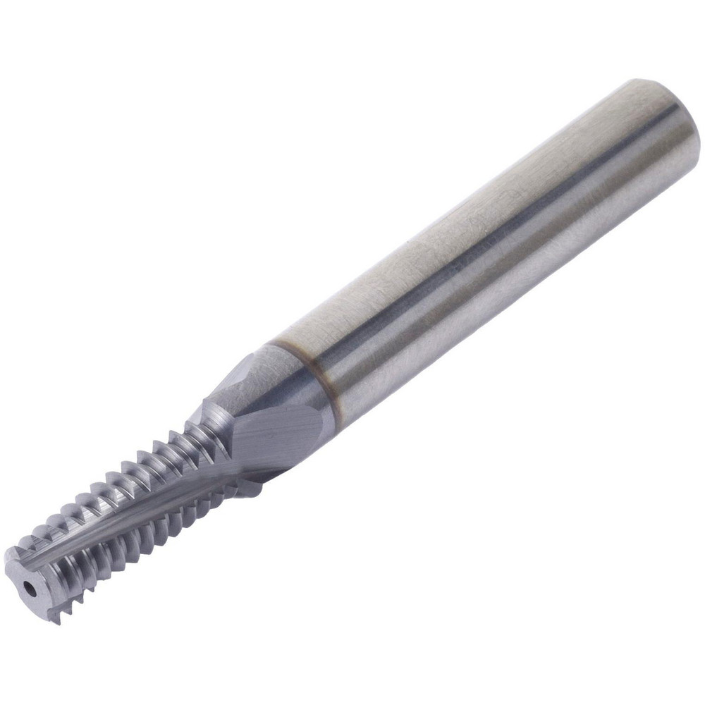 Photos - Lathe Vargus | Vardex Helical Flute Thread Mill: Internal, 3 Flute, 0.3750" Shank Dia, Solid Carbide - 20 TPI, 0.3620" Cut Dia, 0.