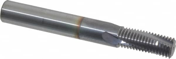 Vargus 80302 Helical Flute Thread Mill: Internal, 3 Flute, 3/8" Shank Dia, Solid Carbide 
