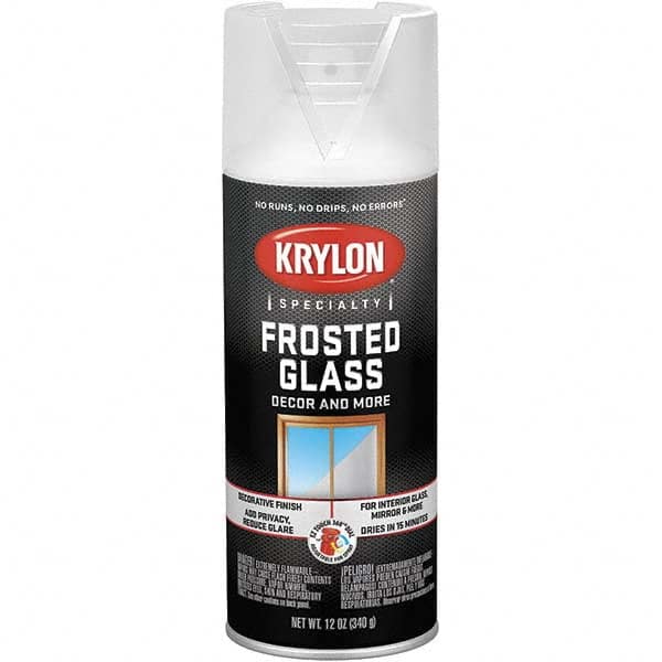 Krylon Frosted Glass Color Frosting Spray Paint 40304024 Msc Industrial Supply - Krylon Spray Paint For Glass Colors