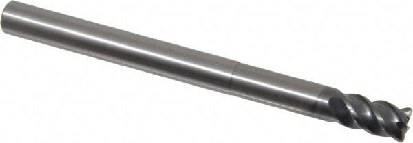 OSG 457110311 Corner Radius End Mill: 0.3937" Dia, 0.5906" LOC, 0.0394" Radius, 4 Flutes, Solid Carbide Image